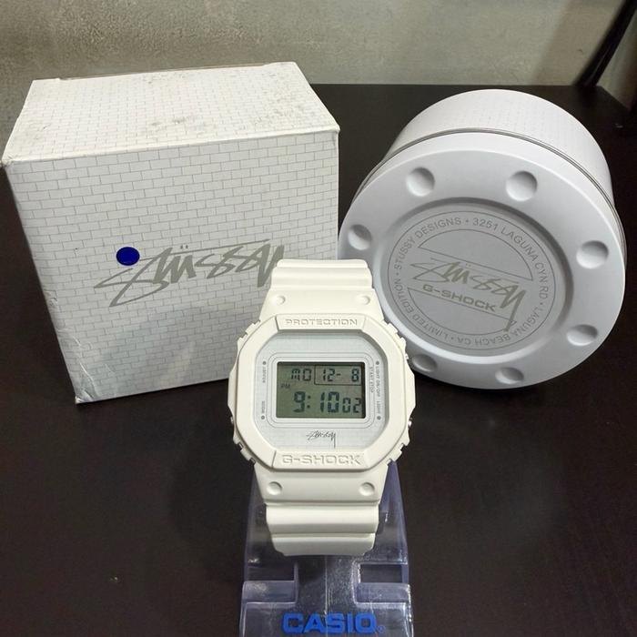 Casio Gshock Stussy White DW 5600VT / DW5600VT