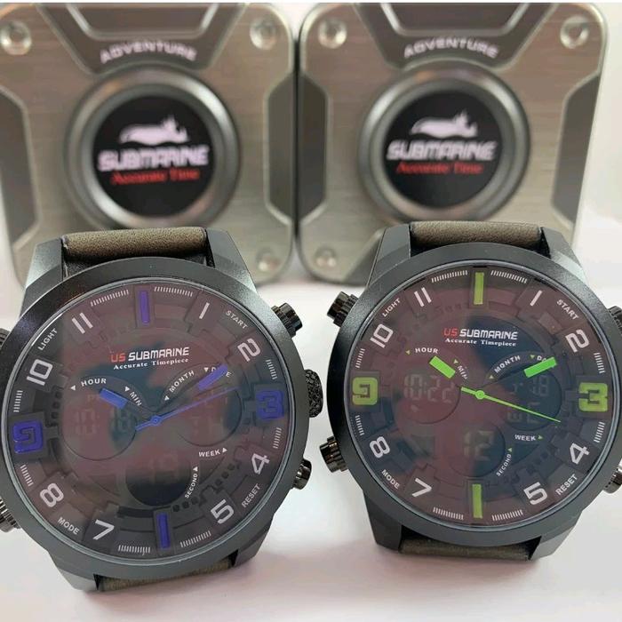 Jam Sport Cowok Digital Analog US SUBMARINE TL-5272M