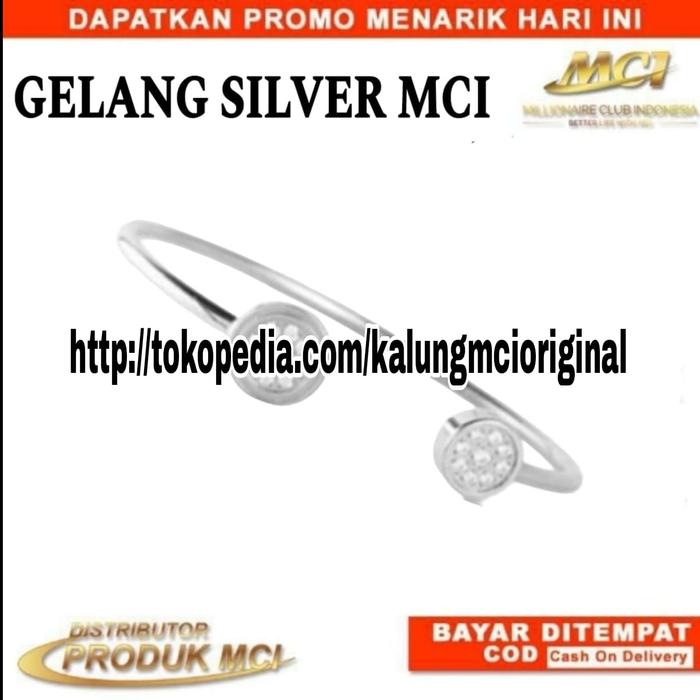 # 100% ORIGINAL # GELANG MCI GELANG BRECELET SIVER GELANG SILVER MCI GELANG MCI ORIGINAL GELANG KESE