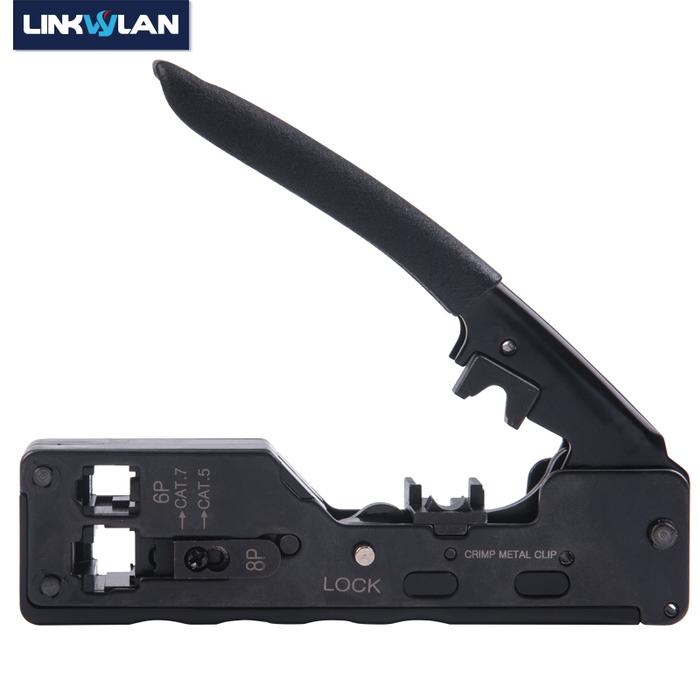 Network&Telecom Crimping Tool for RJ45/RJ11/RJ12 Cat7/Cat.6A 8P 6P