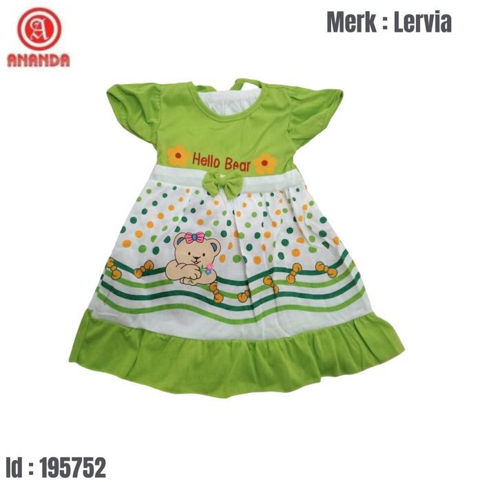 Terusan lengan kep anak perempuan lervia