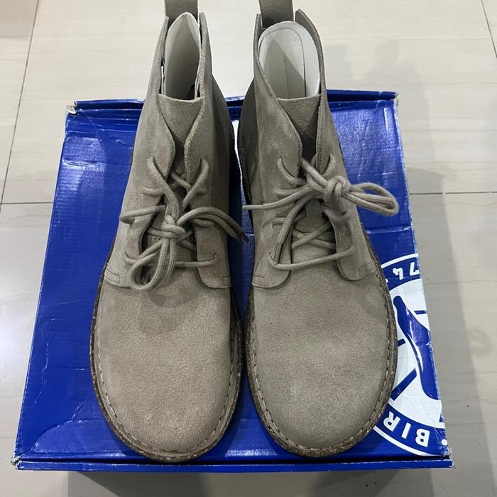Birkenstock UPPSALA Mid Suede Leather Taupe 100% Original