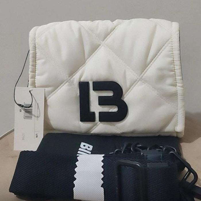 BIMBA Y LOLA M PADDED NYLON IVORY
