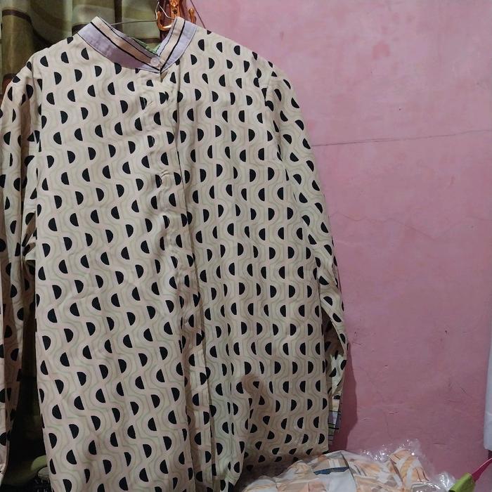 baju dress top buttonscarves benang jarum napus vz bnb wk