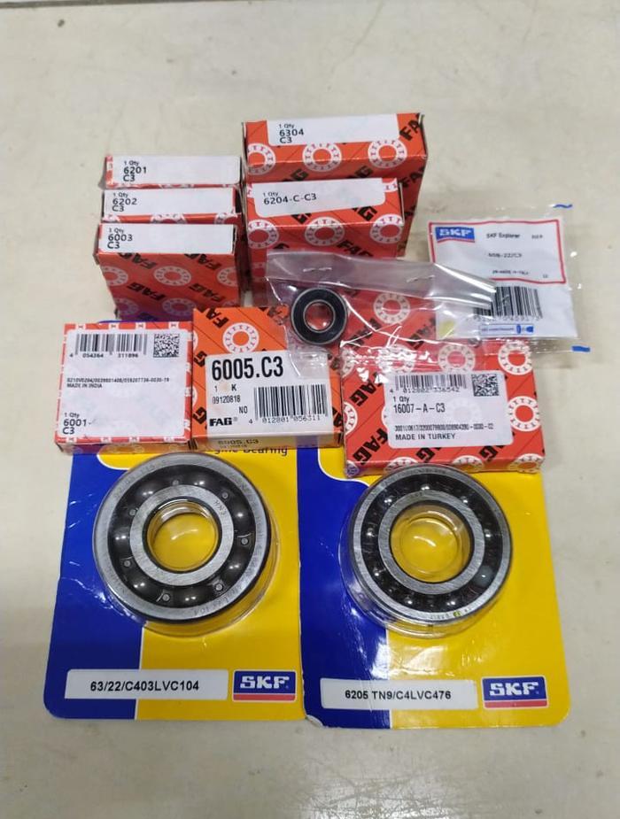 BEARING FULL SET NINJA ISI 12 PC SESUAI FOTO