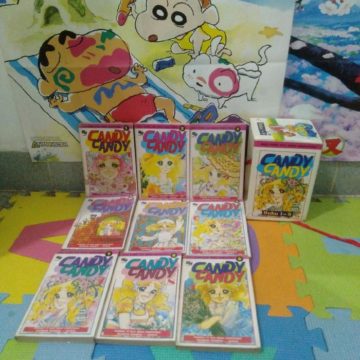komik full set tamat candy candy + box
