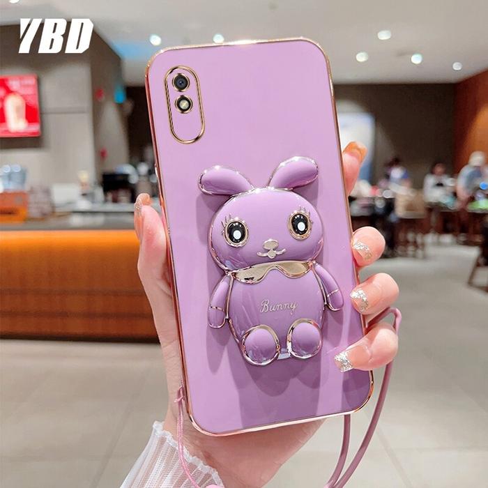 YBD Casing untuk Xiaomi Redmi Ponsel 7 8 8A Pro 9C 9A Kartun Lucu