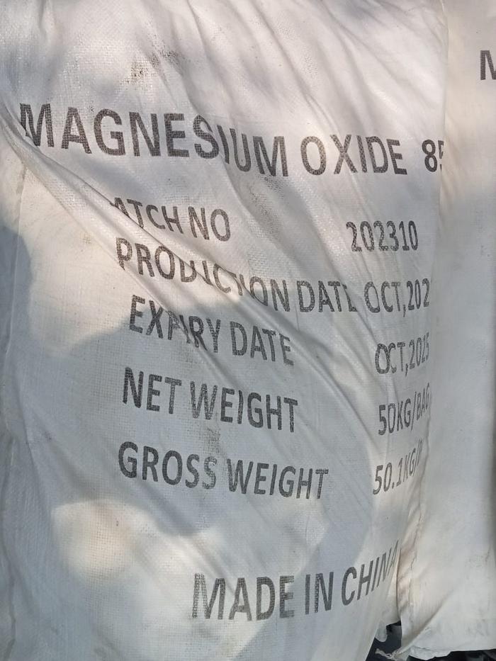 Bubuk Kima Magnesite Oxide Powder -Magnesium oxide - MgO 50Kg Bahan Kimia Padat