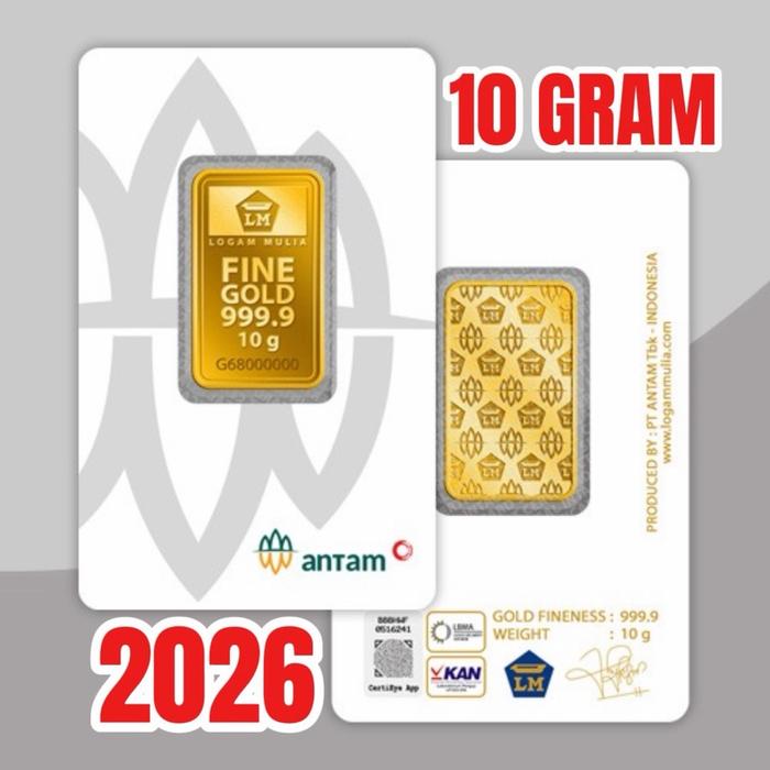 Antam certicard 10gram, lm antam 10 gram sertifikat 2026