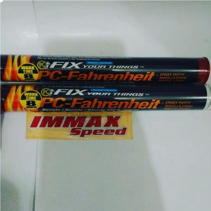 Original PC Fahrenheit Epoxy Putty Lem Porting Tahan Panas Epoxy Putty Made in Usa Waterproof