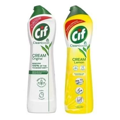 Cif Cream Pembersih Serbaguna Lemon/Original 660gr