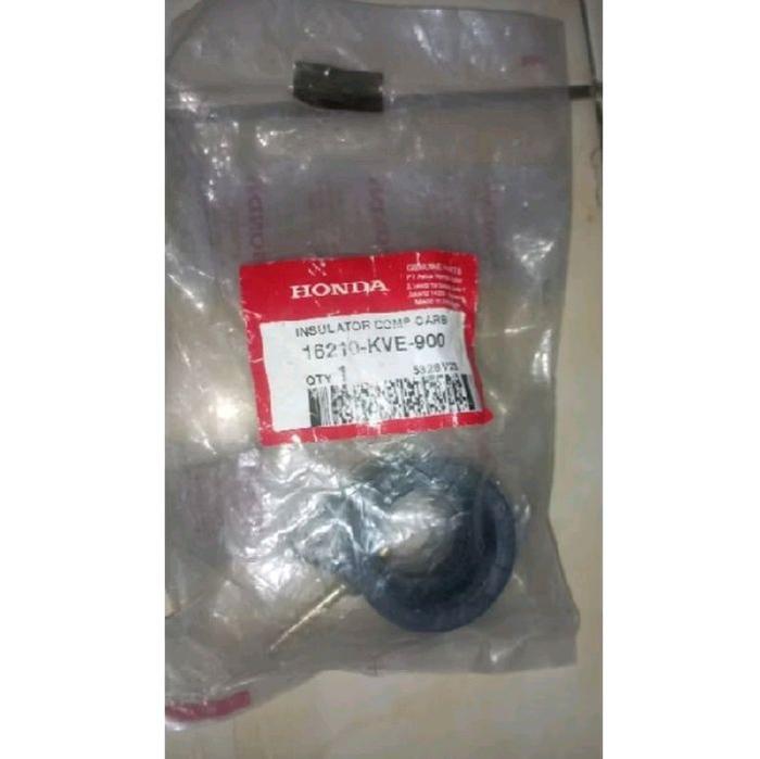 ori insulator honda megapro new monoshok monoshock monosok monosock intake karet intek intec manipol