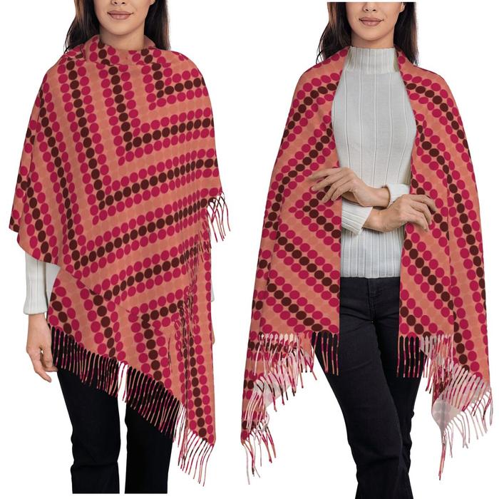 Sou Hiyori Japan Anime Shin Tsukimi YTTD Scarf Tassel Scarves Women Soft Warm Shawls and Wraps Long