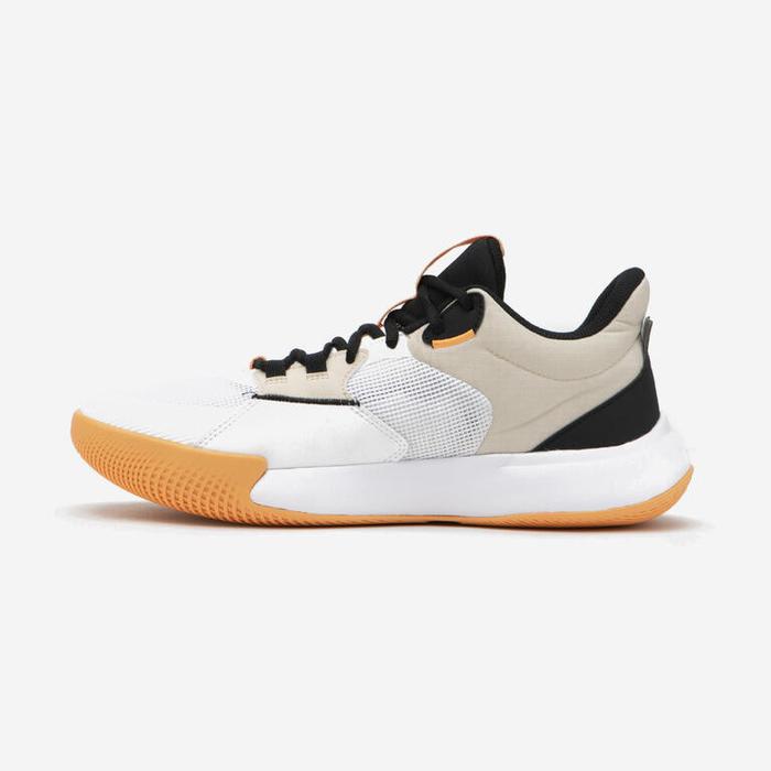 Decathlon TARMAK Sepatu Basket Pria/Wanita Fast 500 Low - Putih - 8759692