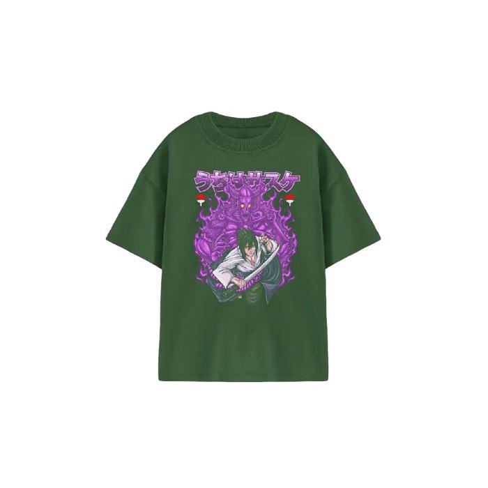 Kaos Sasuke Anak / T-shirt Susanoo Sasuke Anak Laki-laki Perempuan / Kaos Premium Sasuke Graff