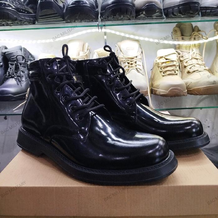 sepatu pdh JUVE jules verne Shoes Pria Pantofel Kerja Hitam Fantofel