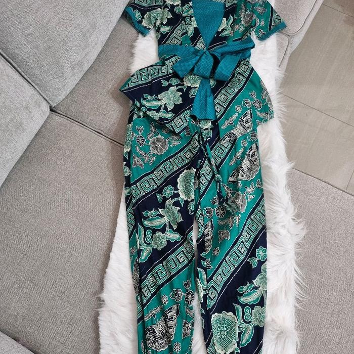 Setelan celana Batik setcel batik setelan batik kekenian setelan batik modern