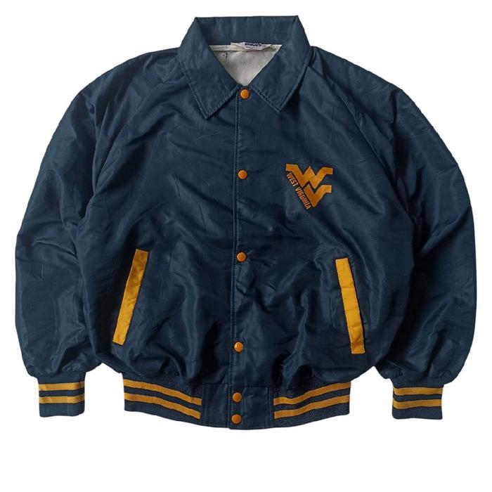 Jaket Vintage Wets Virginia Mountaineers not Starter Chalk Line Champion Jeff Hamilton Dickies Carha