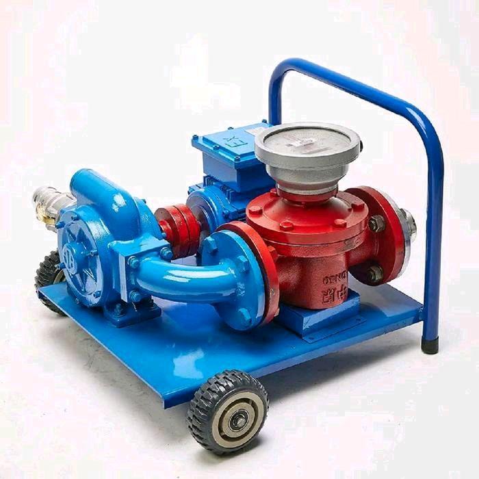 Tokico Pompa Bahan Bakar Self-Priming Explosion Proof DC 24V With Flowmeter DN50 2 Inch Pompa Transf