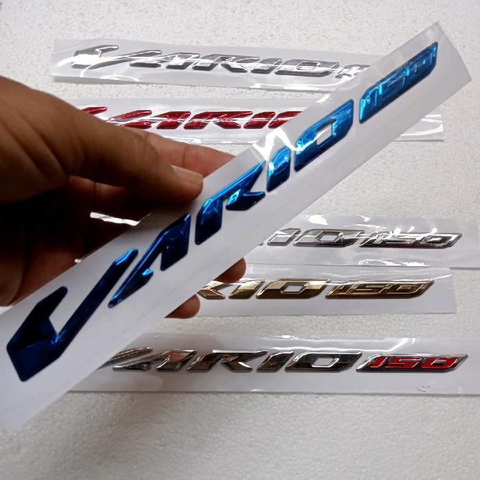 EMBLEM ORI VARIO 150, EMBLEM HONDA VARIO 150 harga sepasang [NTS]