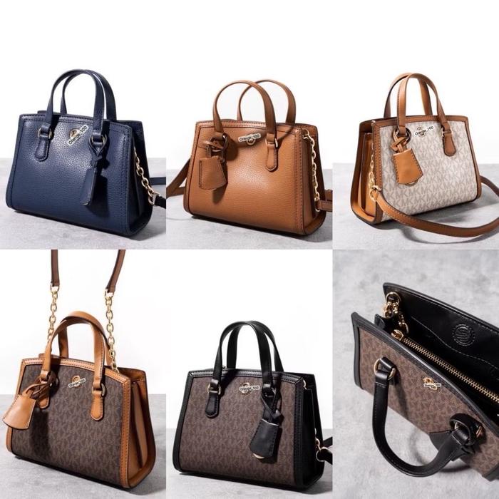 TAS WANITA MK CHANTAL XS TOP HANDLE CROSSBODY BAG LEATHER ORIGINAL