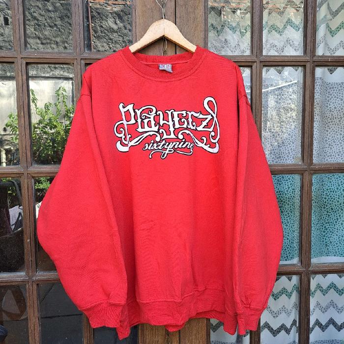 Crewneck Big Size Playerz 69 Hip Hop Clothing Mens 3XL