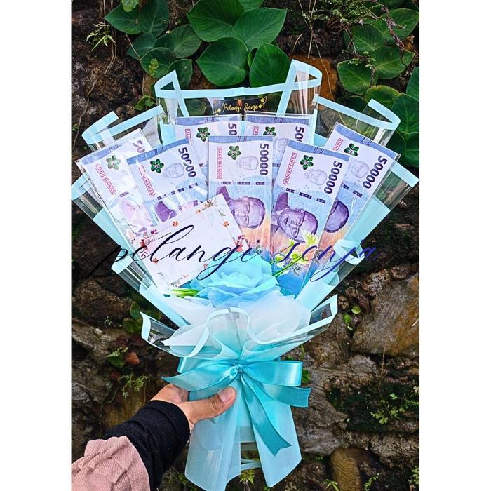 Buket uang kosongan/buket uang kosong 10 lembar/buket uang kosong tinggal isi