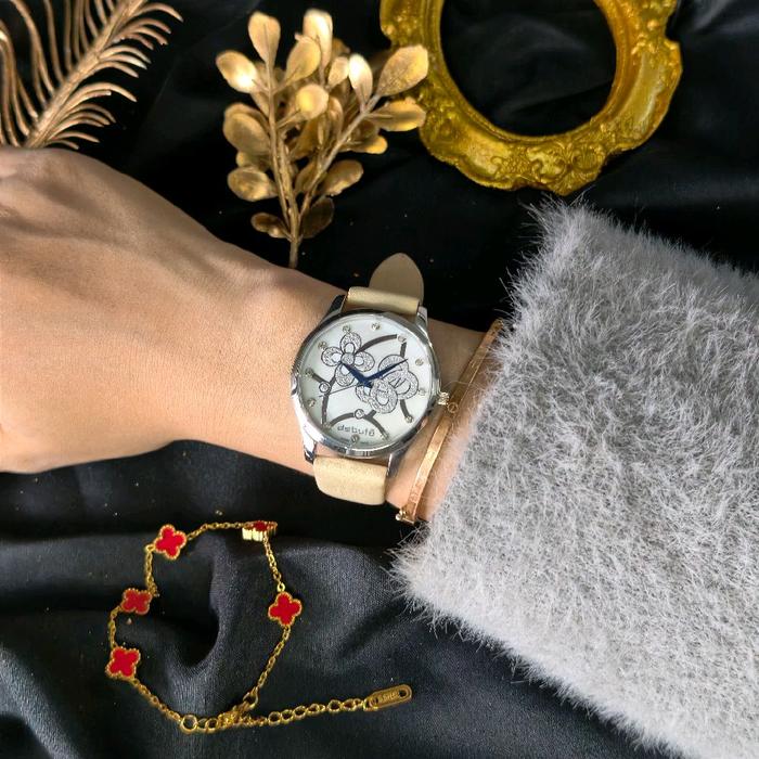 (Barunya 2,5jt) Jam Tangan Debute by 25 Hours Original 12 Genuine Diamonds