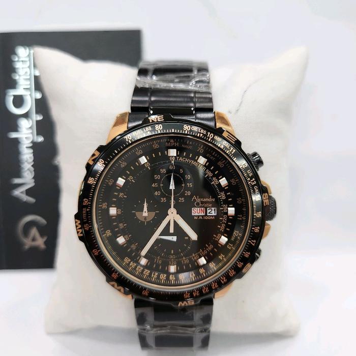 Alexandre Christie AC6476 AC 6476 Jam Tangan Pria Original Garansi Resmi