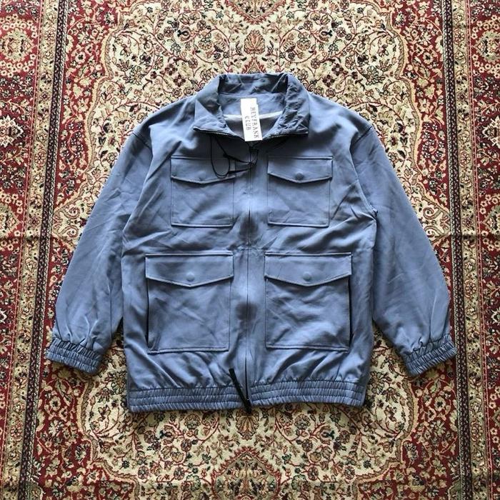 Seesat utility jacket  vintage utility streetwear jacket HG466