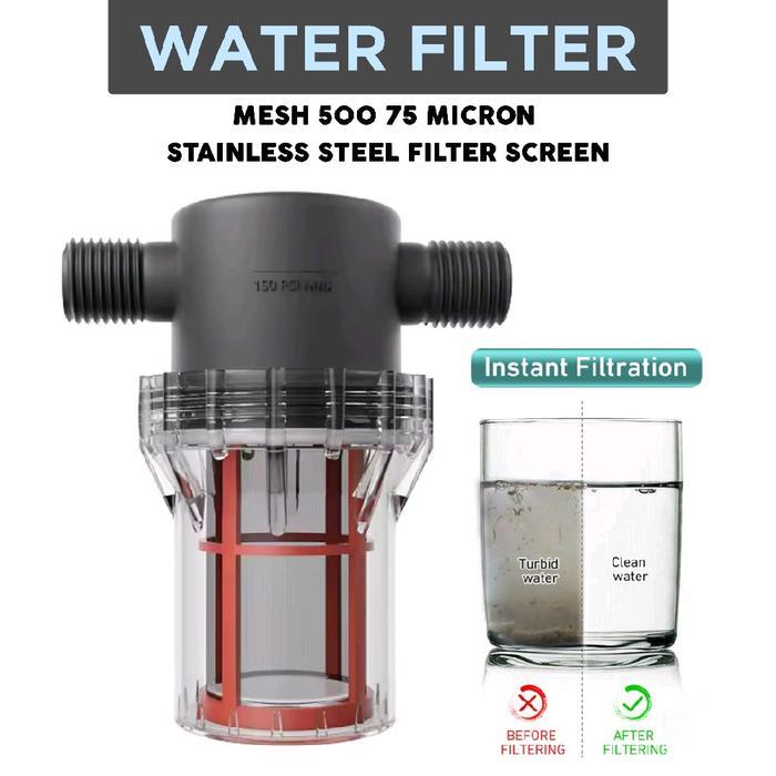 filter air keran filter pipa irigasi mesh 200 stainless *