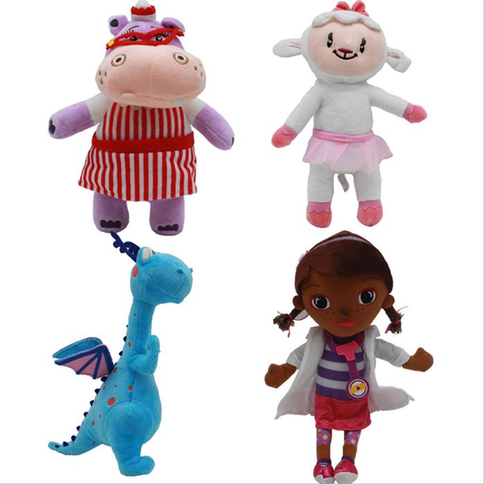 Disney Series Doc Mcstuffins Cartoon Doctor Hippopotamus Sheep Blue