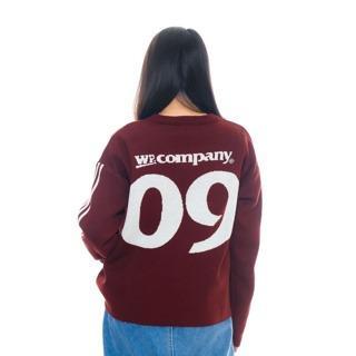 Wp Company - WP Co - Knitwear BOXY Starcom Base Ball -StarCom09 Rajut Knit Sweater Uni