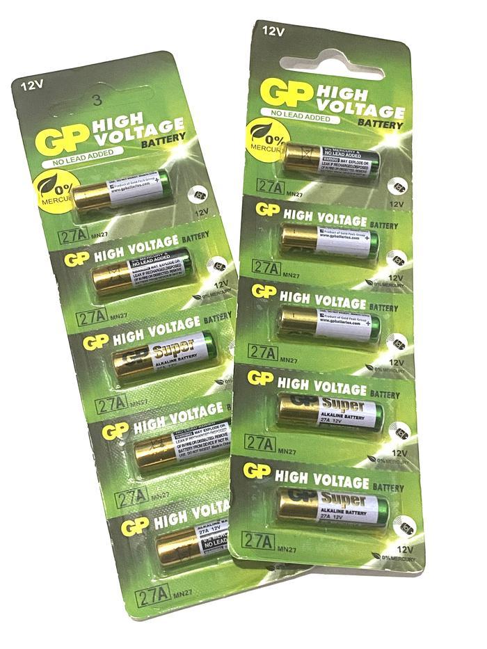 baterai gp super alkaline 27a 12v