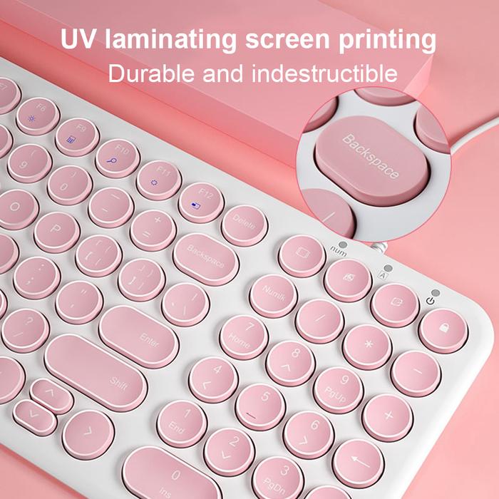 USB Wired Mini Keyboard Mouse For Macbook Xiaomi Laptop Mini Computer