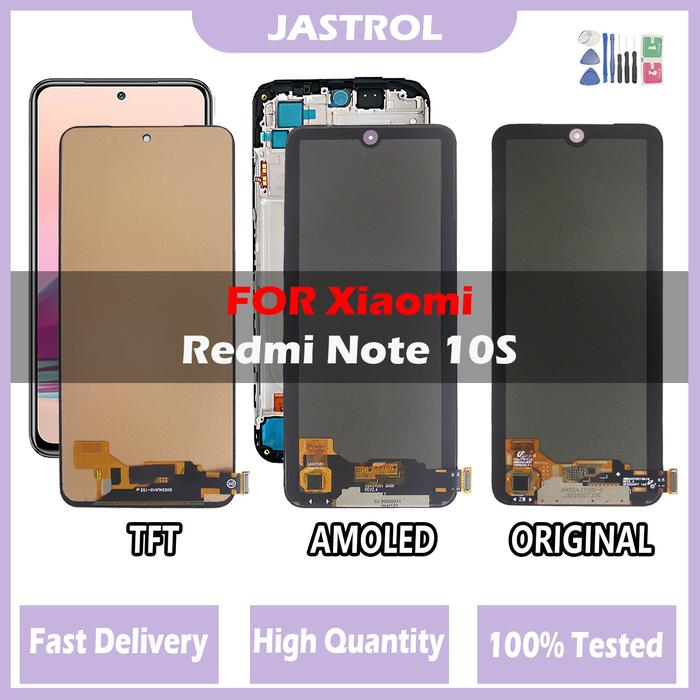 Original LCD For Xiaomi Redmi Note 10S LCD Note 10S M2101K7BG