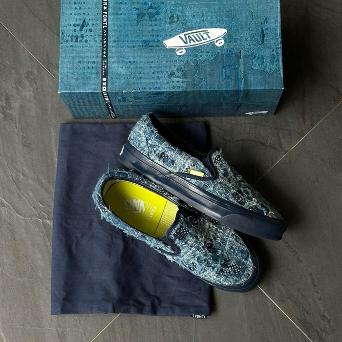 Vans x fdmtl slip on mens
