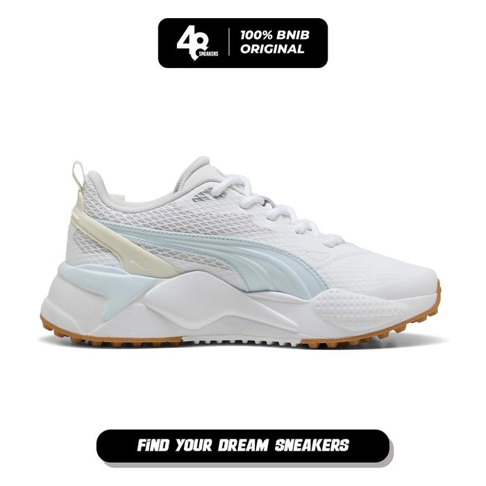 Sepatu Golf Wanita Puma Gs X Efekt Spikeless White (309771-06) Original