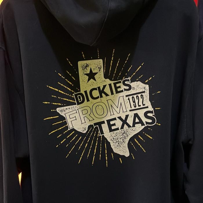 Hoodie dickies warna hitam Keren Pria