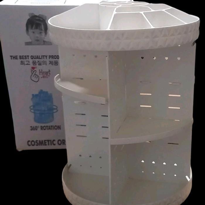 Rak Putar Acrylic / RAK KOSMETIK PUTAR AKRILIK