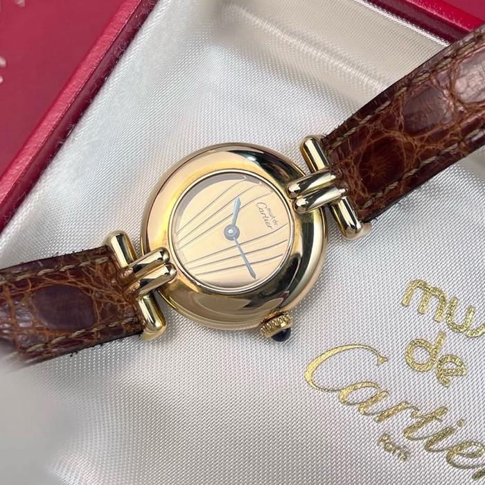 Jam tangan Must De Cartier, Quartz Movement, Ladies Classic Watch