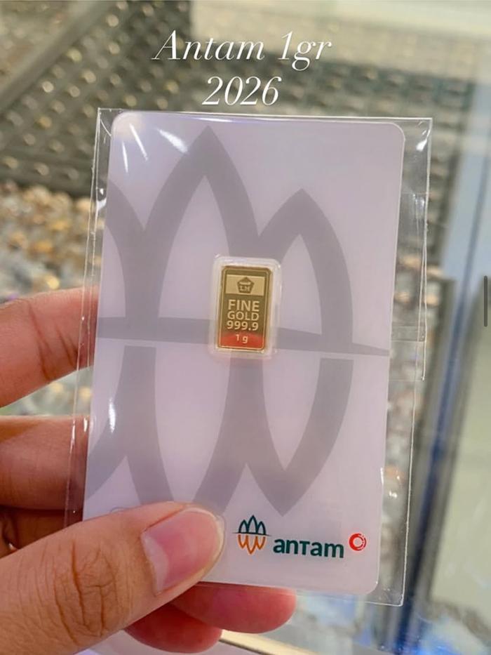 Antam Logam Mulia Certicard 1 Gram, Emas Batangan, LM Antam - 1 gram