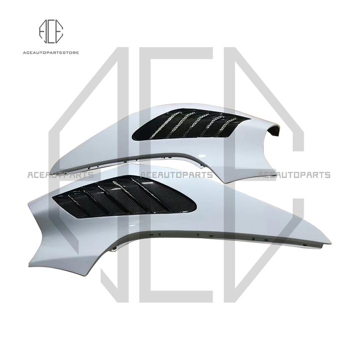 Spoiler Depan Serat Karbon Asli untuk Mclaren 720S Serat Karbon Bibir