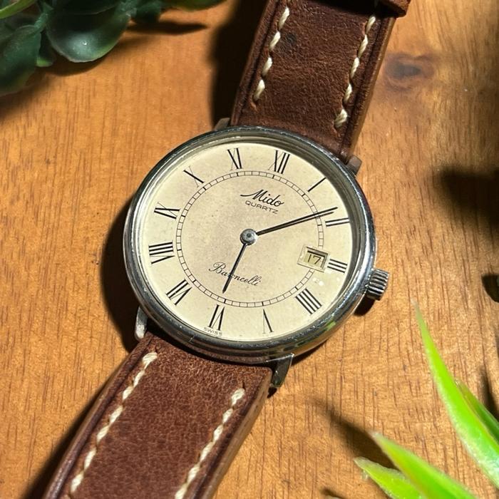 Mido Baroncelli Quartz Vintage Watch