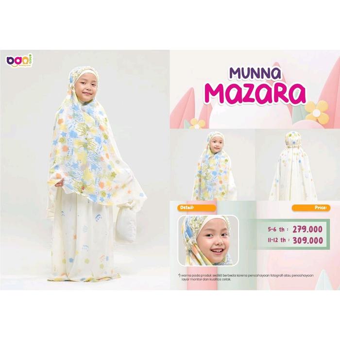 MUNNA MUZARA (MUKENA ANAK)