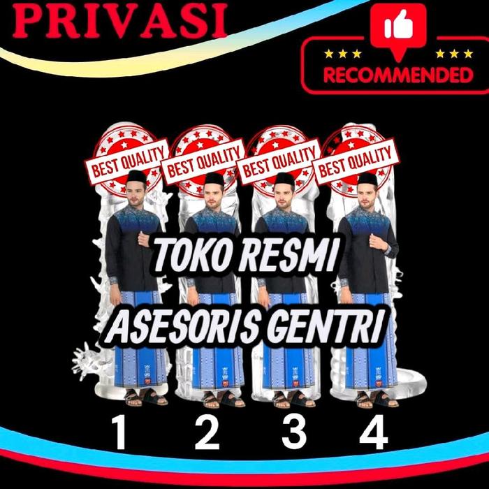 TOKO RESMI ASESORIS GENTRI Sarung BHS Excellent Gold Motif SSQ Terbaik Sesuai Gambar dan Deskripsi