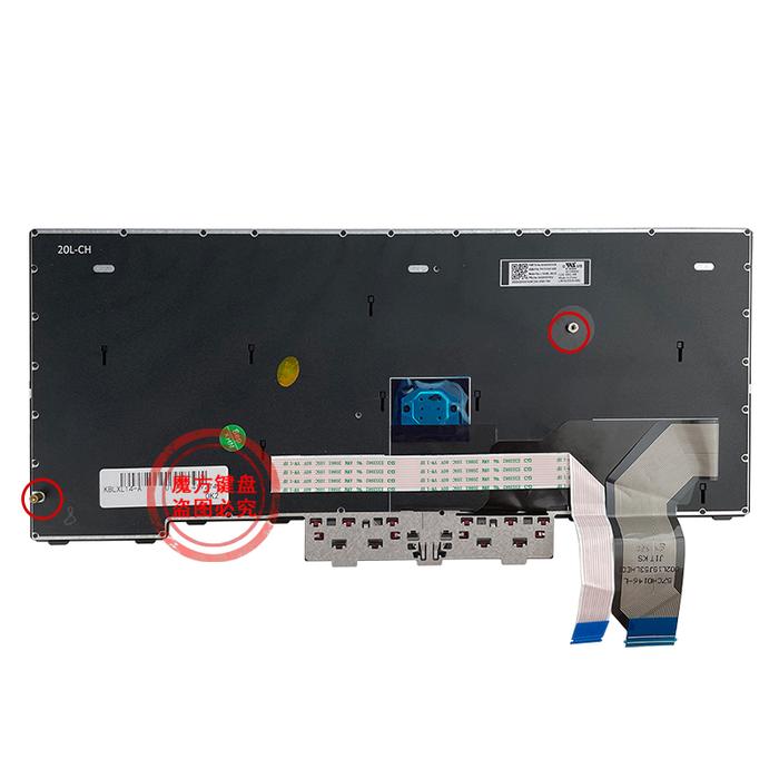 Keyboard Laptop AS Baru Tanpa Lampu Latar untuk Lenovo Thinkpad E14