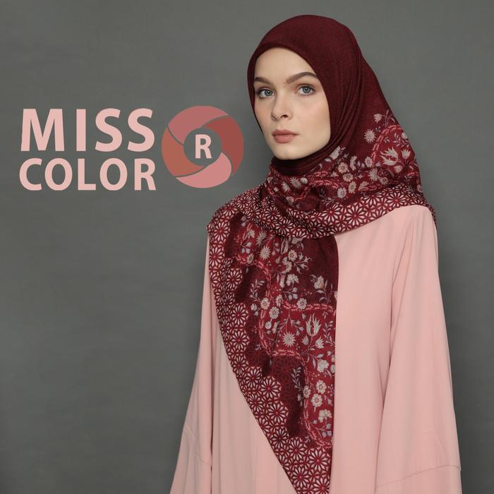 Miss Color Premium Scarf - ACELYA Series - MAIRA Series - FERDA Series - AZRA Series Segi empat 120x