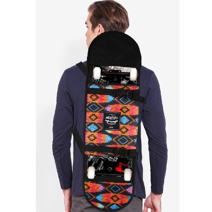 Cuci Gudang Original Tas Skateboard Backpack Moutley  Ukuran besar - Premium Quality Ransel