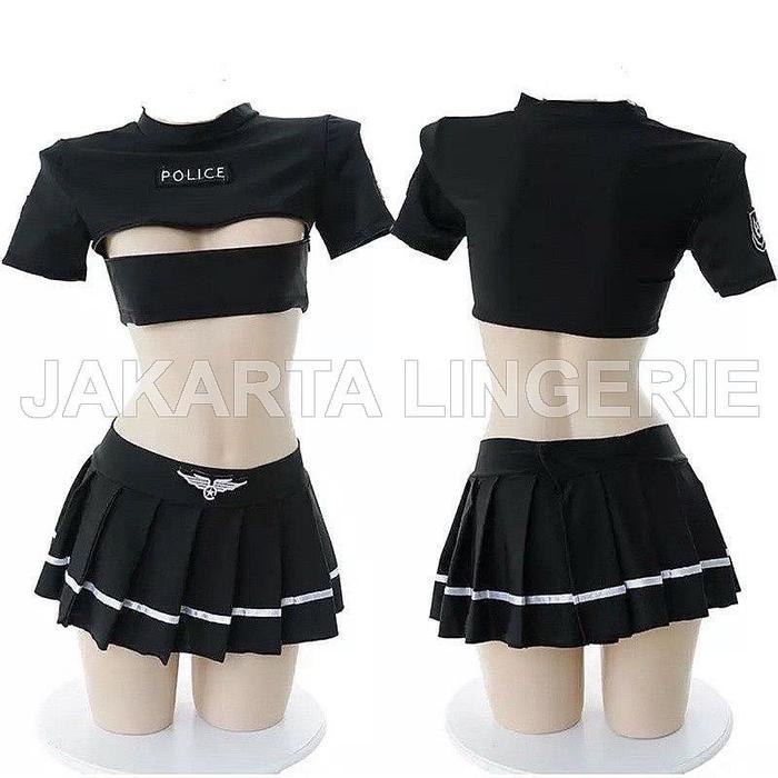 Jakarta lingerie jlk520 polwan baju tidur wanita model terbuka